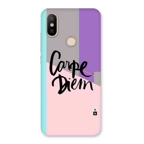 Stripes Black Diem Back Case for Mi A2