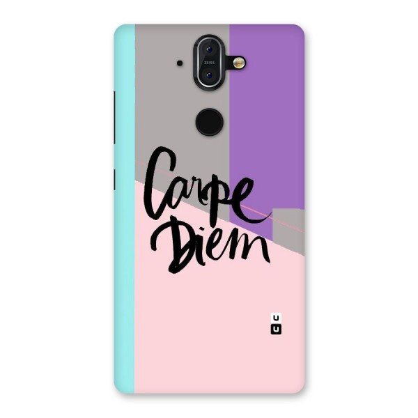 Stripes Black Diem Back Case for Nokia 8 Sirocco