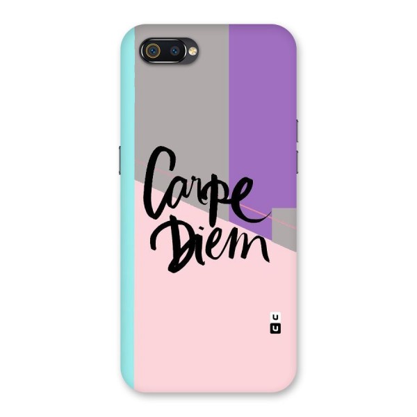 Stripes Black Diem Back Case for Realme C2