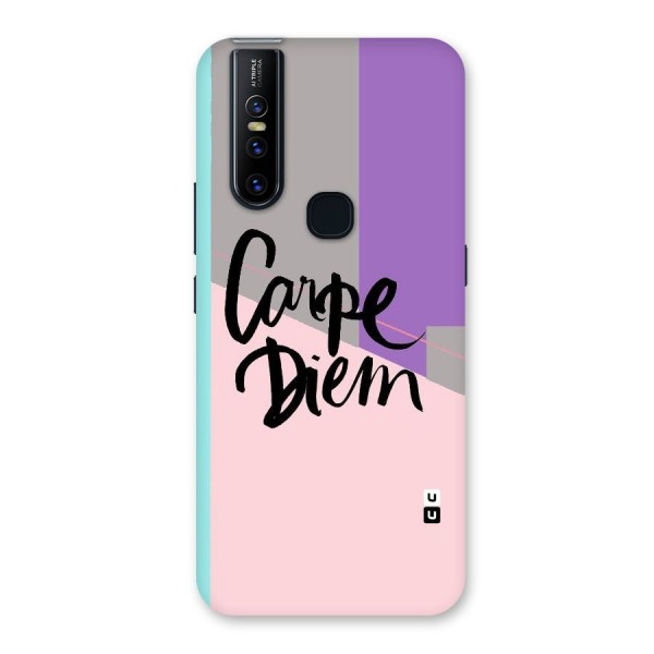 Stripes Black Diem Back Case for Vivo V15