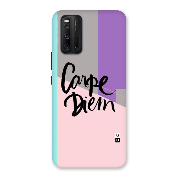 Stripes Black Diem Back Case for Vivo iQOO 3