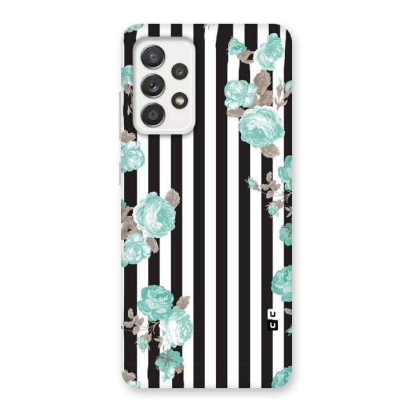 Stripes Bloom Back Case for Galaxy A52