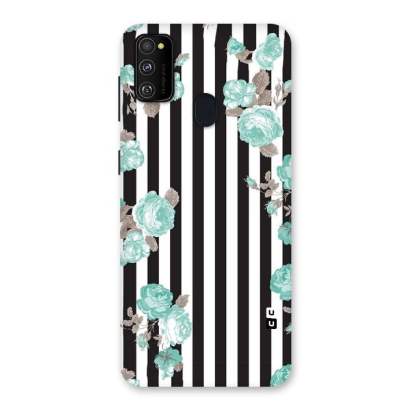 Stripes Bloom Back Case for Galaxy M21