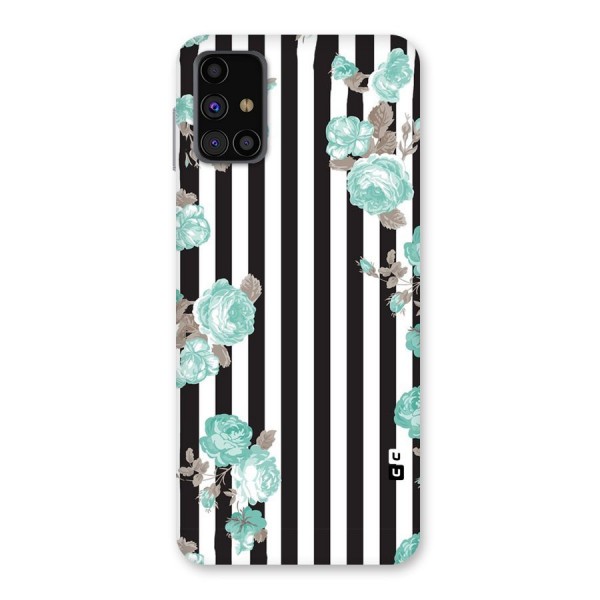 Stripes Bloom Back Case for Galaxy M31s