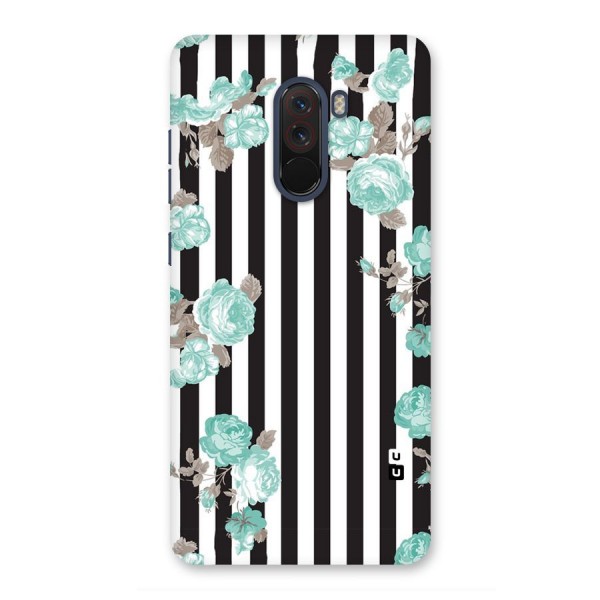 Stripes Bloom Back Case for Poco F1