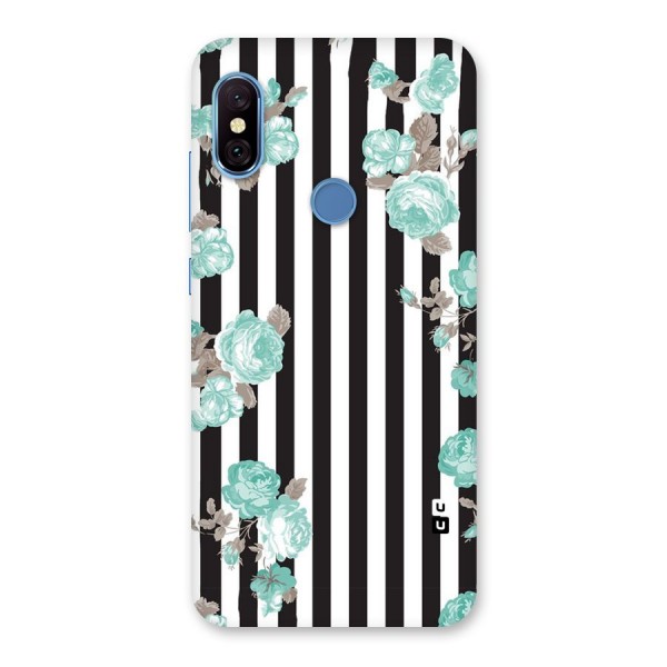 Stripes Bloom Back Case for Redmi Note 6 Pro