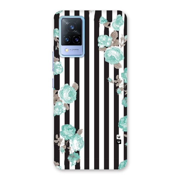 Stripes Bloom Back Case for Vivo V21 5G