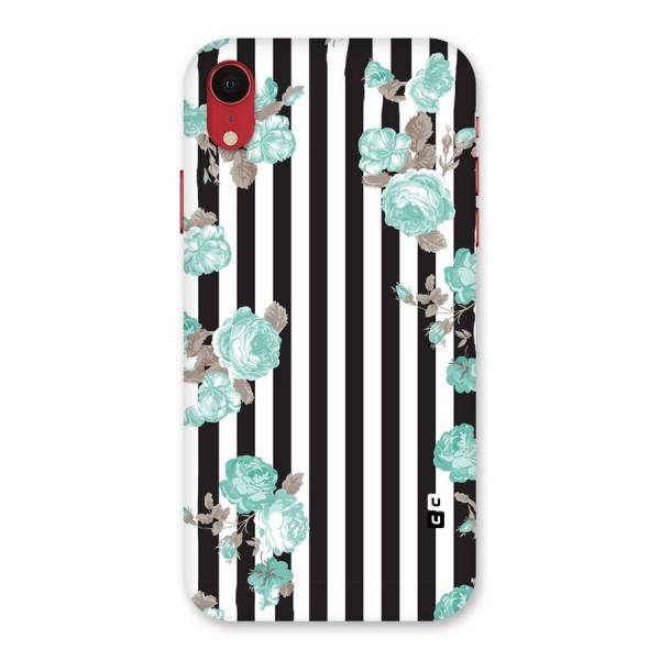 Stripes Bloom Back Case for iPhone XR