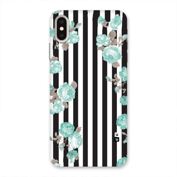 Stripes Bloom Back Case for iPhone XS Max