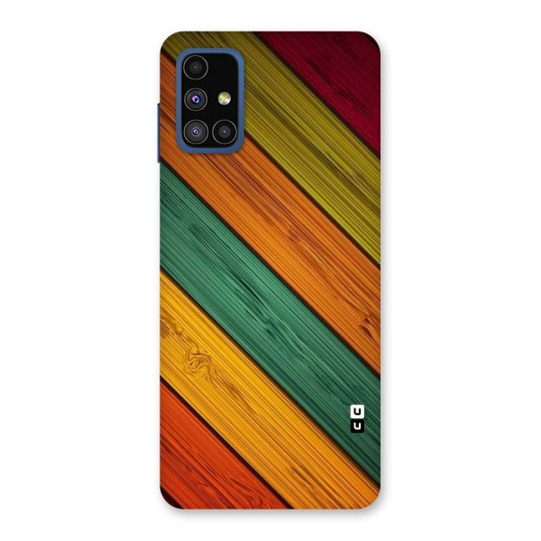 Stripes Classic Design Back Case for Galaxy M51