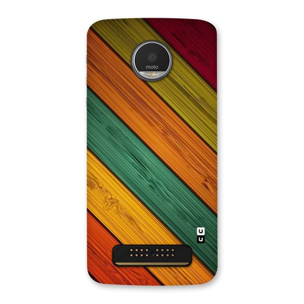 Stripes Classic Design Back Case for Moto Z Play