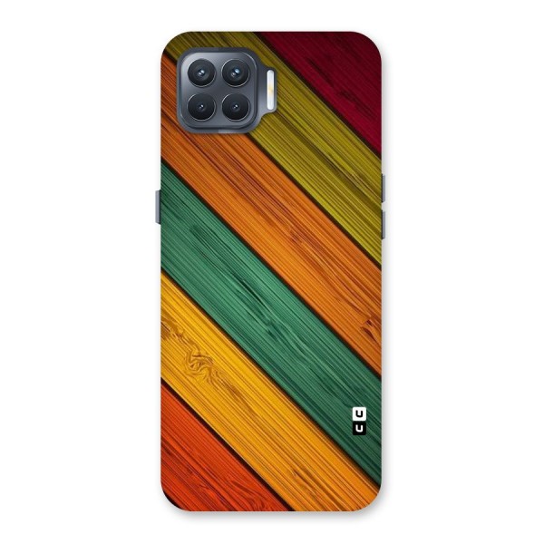 Stripes Classic Design Back Case for Oppo F17 Pro