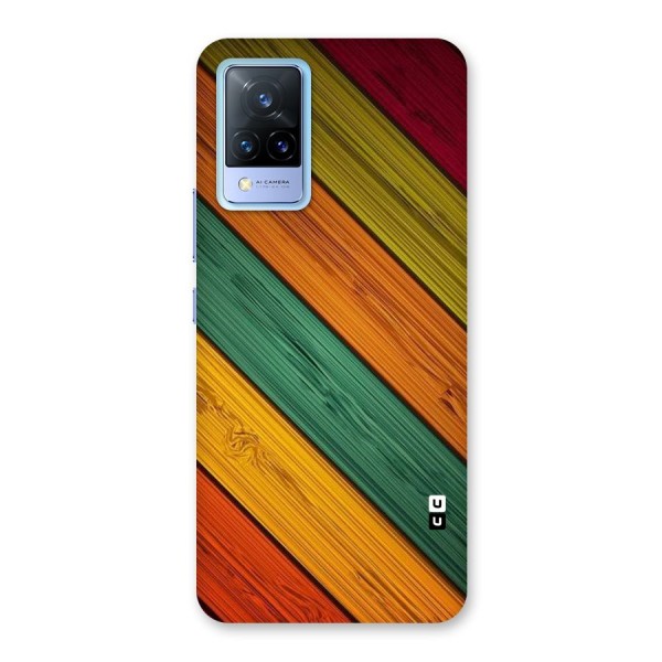 Stripes Classic Design Back Case for Vivo V21 5G