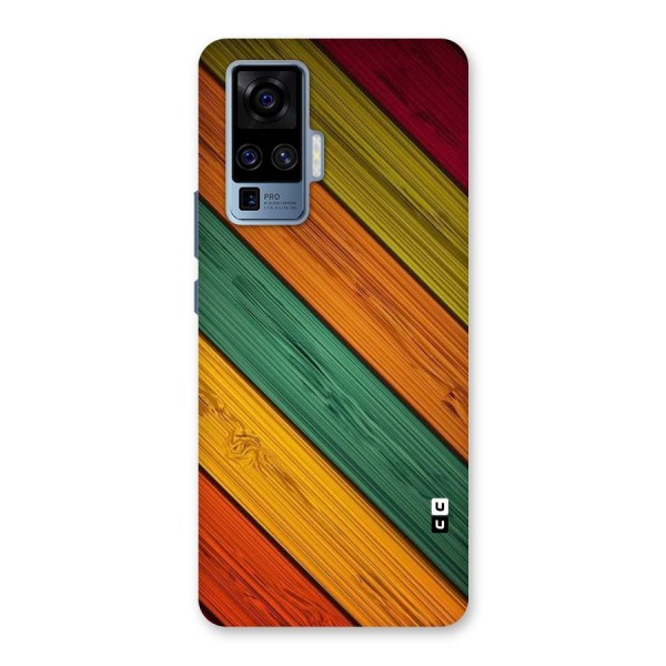 Stripes Classic Design Back Case for Vivo X50 Pro