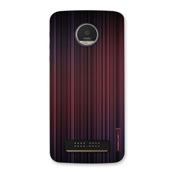 Stripes Gradiant Back Case for Moto Z Play