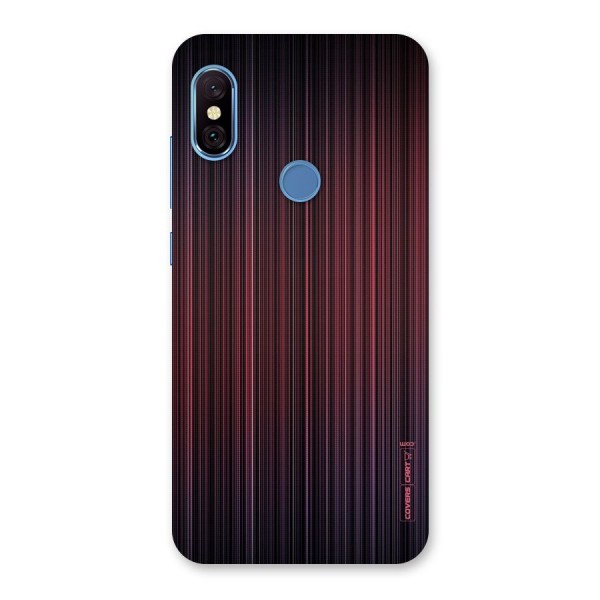 Stripes Gradiant Back Case for Redmi Note 6 Pro