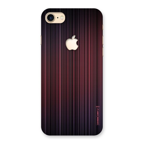 Stripes Gradiant Back Case for iPhone 7 Apple Cut