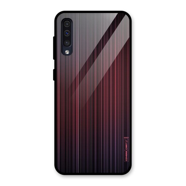 Stripes Gradiant Glass Back Case for Galaxy A50s