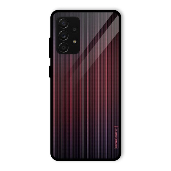 Stripes Gradiant Glass Back Case for Galaxy A53 5G