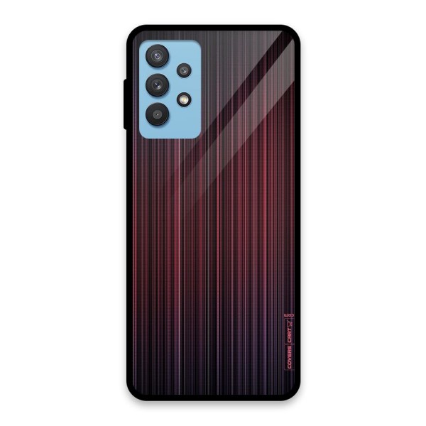 Stripes Gradiant Glass Back Case for Galaxy M32 5G