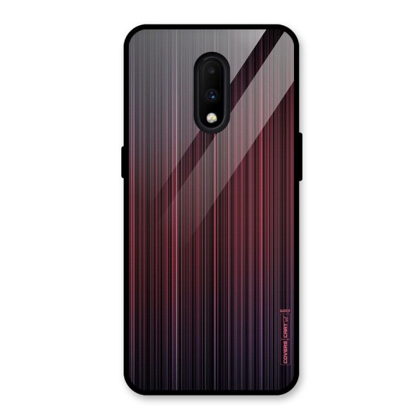 Stripes Gradiant Glass Back Case for OnePlus 7