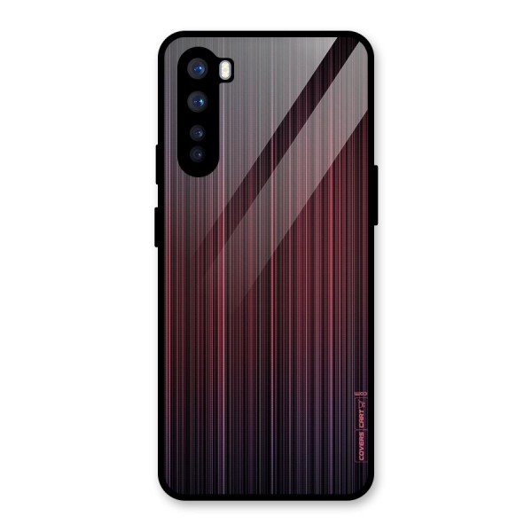 Stripes Gradiant Glass Back Case for OnePlus Nord