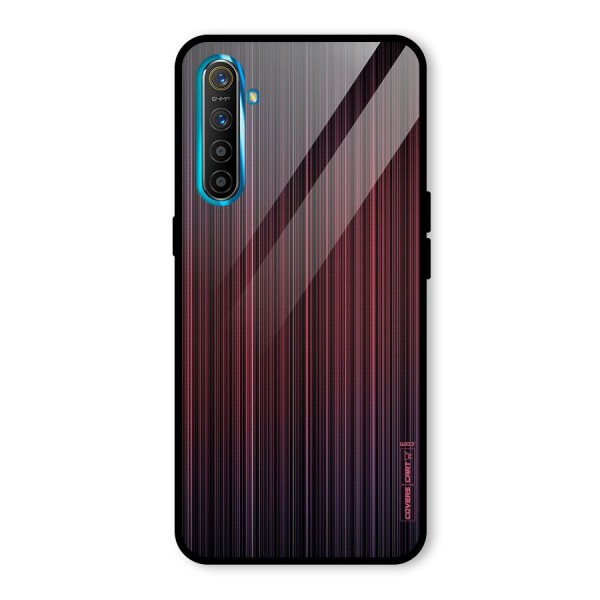 Stripes Gradiant Glass Back Case for Realme XT