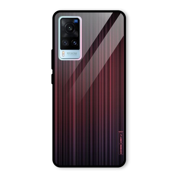 Stripes Gradiant Glass Back Case for Vivo X60