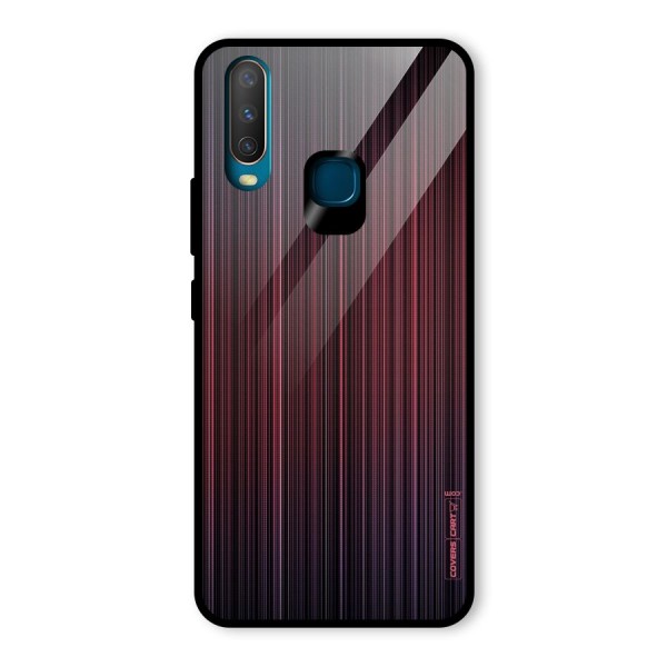 Stripes Gradiant Glass Back Case for Vivo Y12