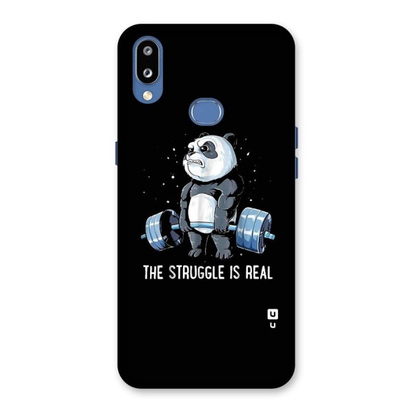 Struggle in Real Back Case for Galaxy M01s