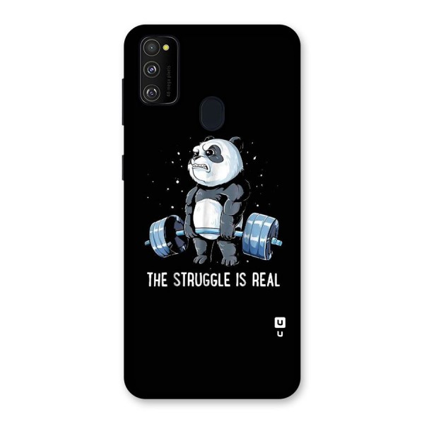 Struggle in Real Back Case for Galaxy M21