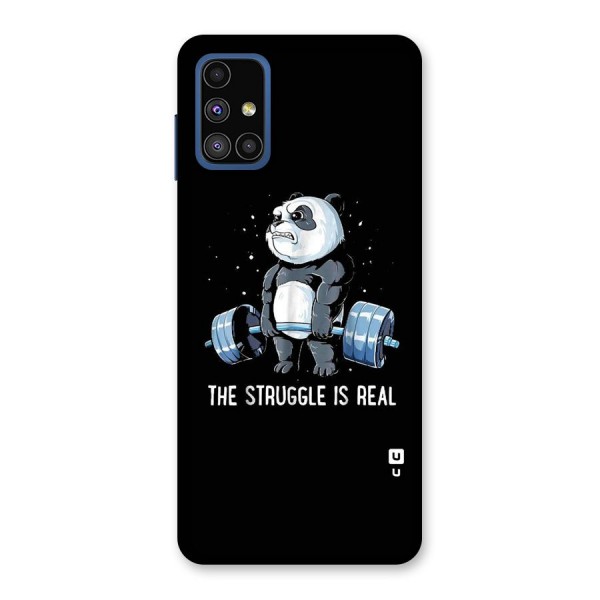 Struggle in Real Back Case for Galaxy M51