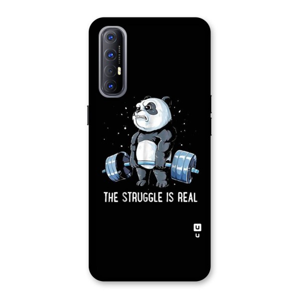 Struggle in Real Back Case for Reno3 Pro