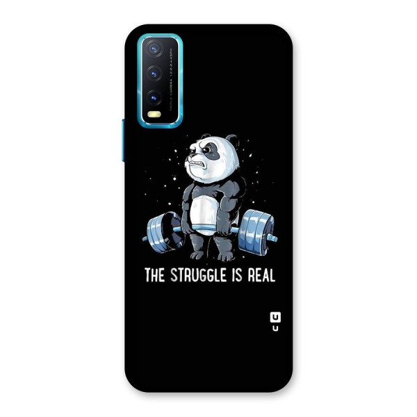 Struggle in Real Back Case for Vivo Y20G