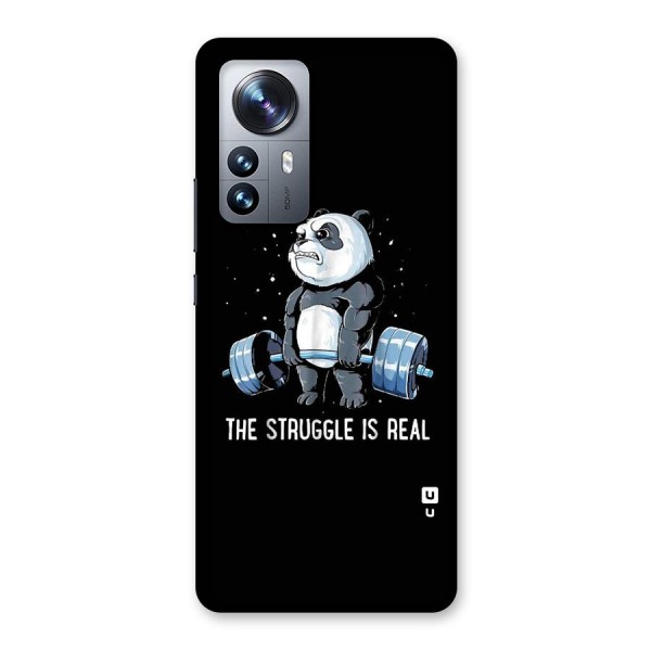 Struggle in Real Back Case for Xiaomi 12 Pro