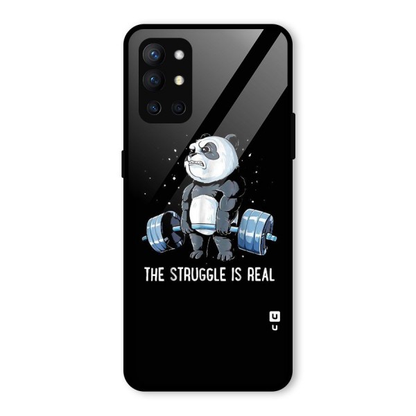 Struggle is Real Glass Back Case for OnePlus 9R