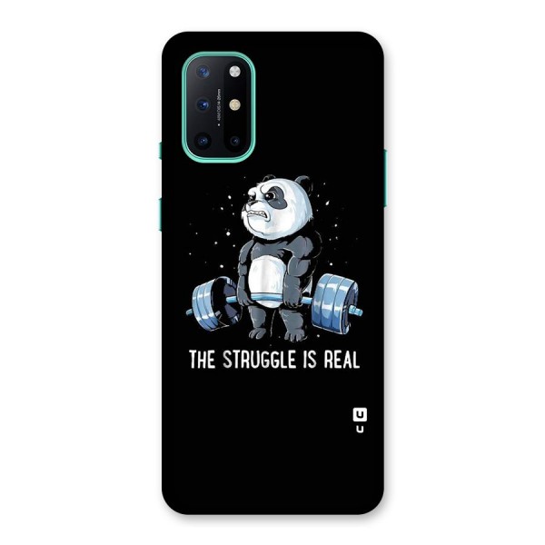 Struggle is Real Panda Back Case for OnePlus 8T
