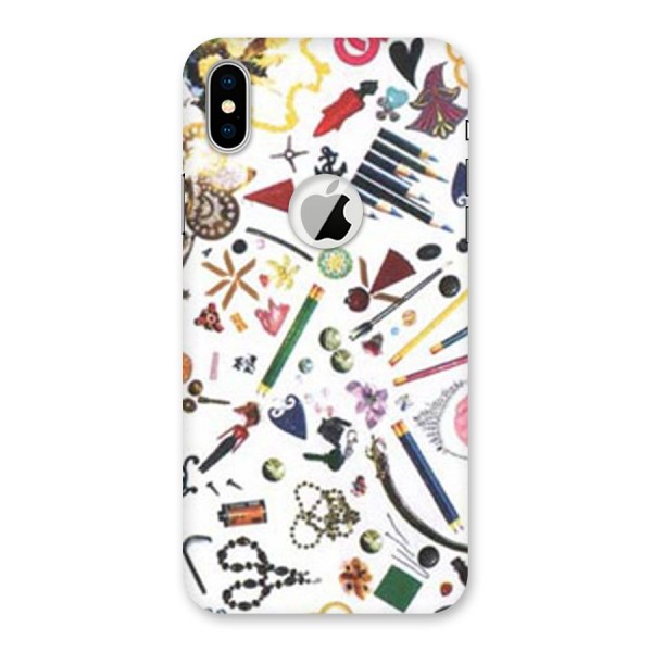 Studio Back Case for iPhone XS Logo Cut