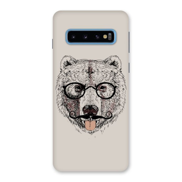 Studious Bear Back Case for Galaxy S10