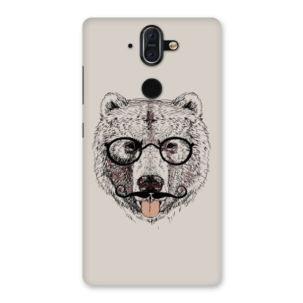 Studious Bear Back Case for Nokia 8 Sirocco