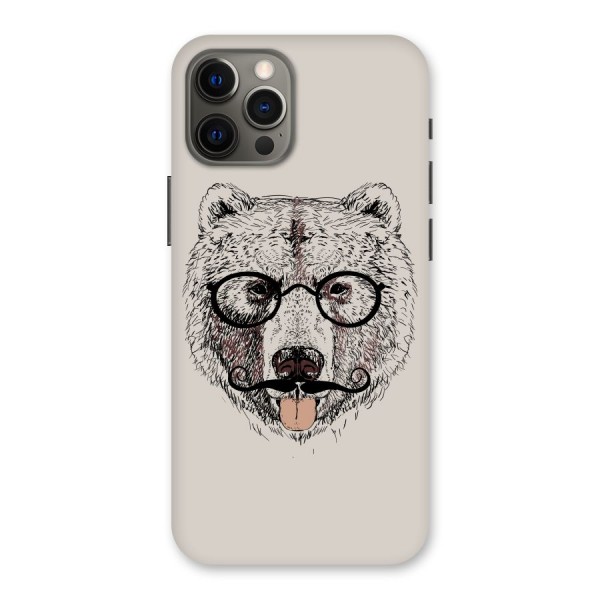 Studious Bear Back Case for iPhone 12 Pro Max