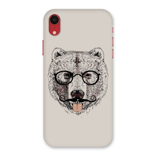 Studious Bear Back Case for iPhone XR