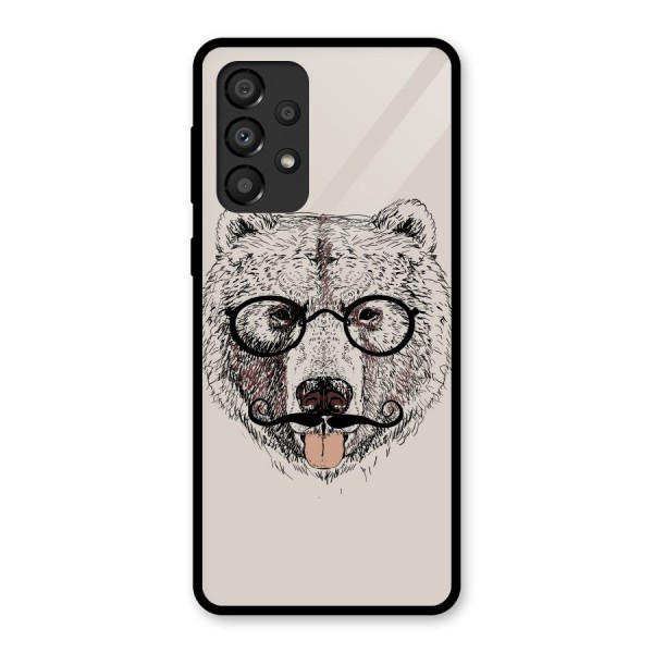 Studious Bear Glass Back Case for Galaxy A33 5G