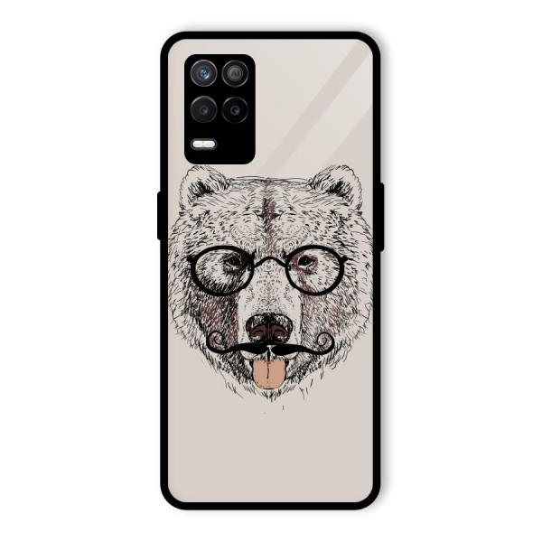 Studious Bear Glass Back Case for Realme 9 5G