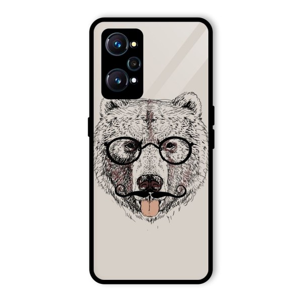 Studious Bear Glass Back Case for Realme GT 2