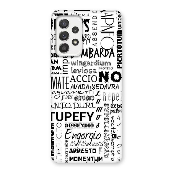 Stupefy Back Case for Galaxy A52