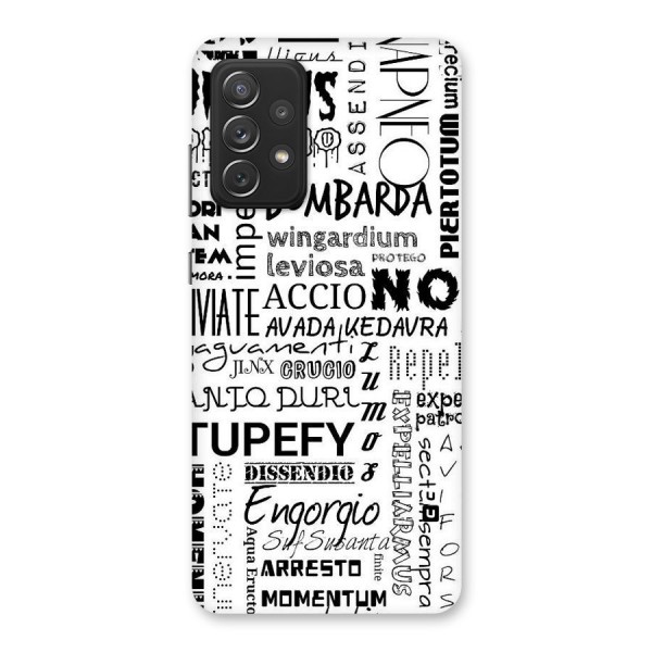 Stupefy Back Case for Galaxy A72