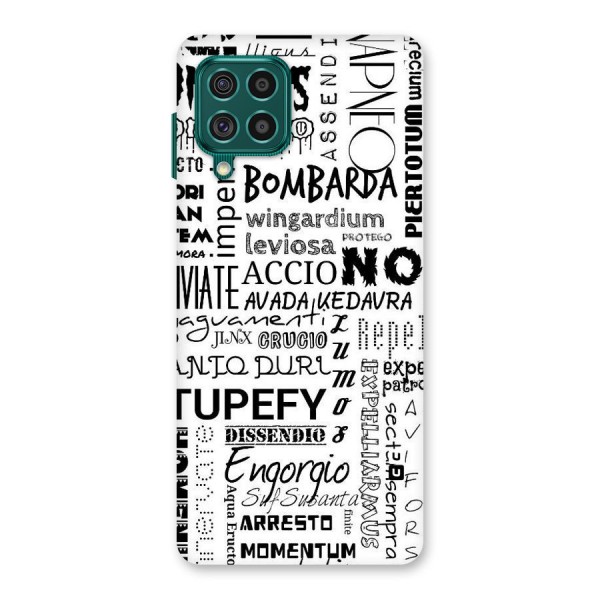 Stupefy Back Case for Galaxy F62