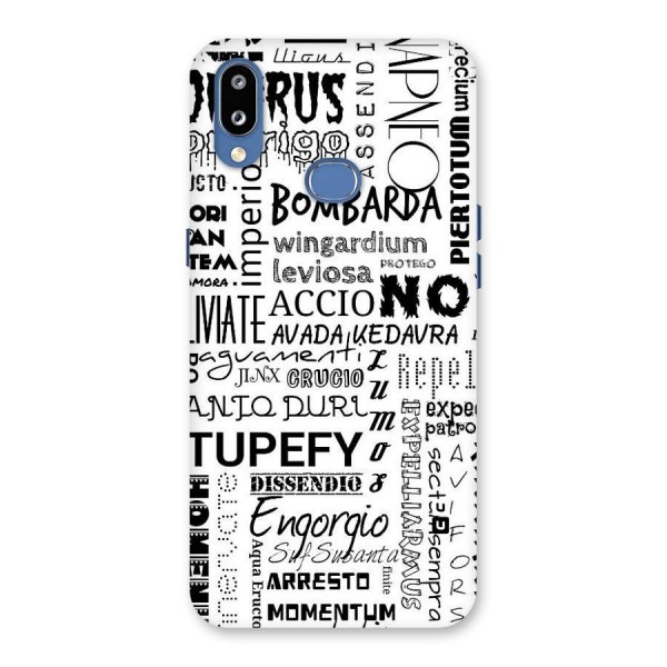 Stupefy Back Case for Galaxy M01s