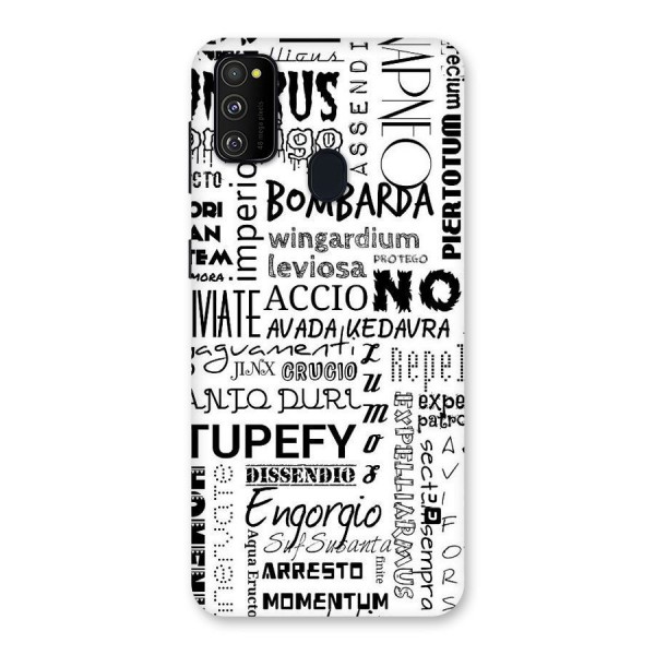 Stupefy Back Case for Galaxy M21